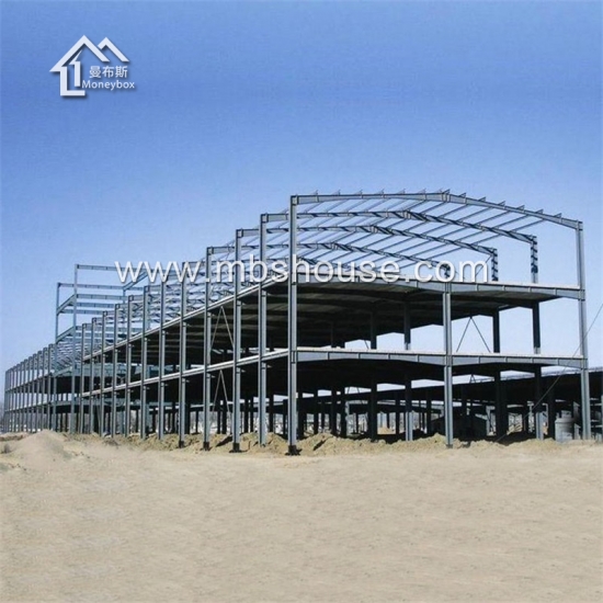 Desain konstruksi murah struktur rangka baja prefabrikasi frame