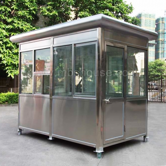 modular low cost stainless steel prefab guard house