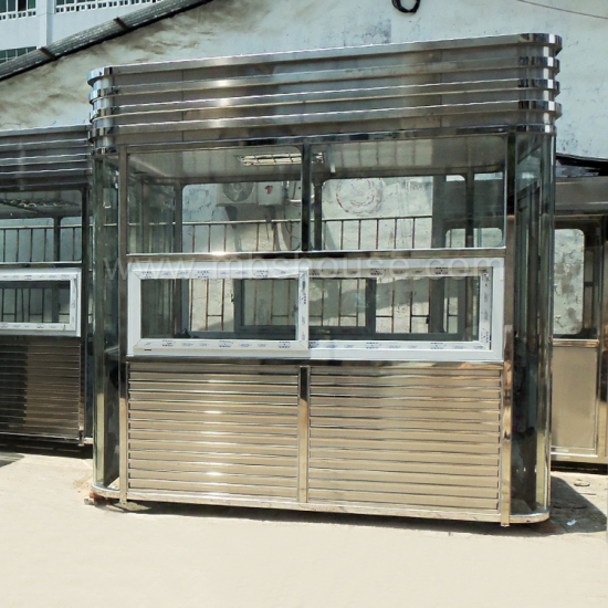 modular low cost stainless steel prefab guard house