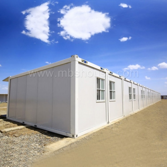 mudah dirakit rumah kontainer prefab dilepas untuk asrama pekerja kamp kerja paksa