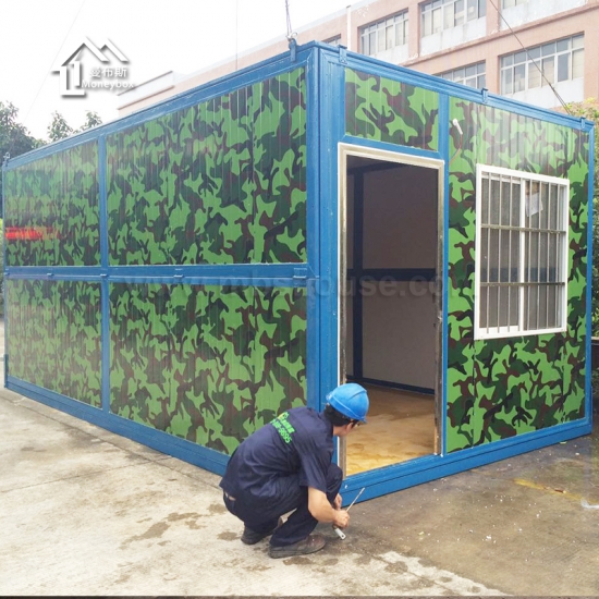 militer lipat kontainer rumah iso standar kantor mobile untuk keperluan umum