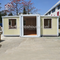 Rumah kontainer yang dapat diperluas untuk rumah liburan