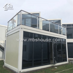 Quick Assembly Office Prefab Flat Pack Container House