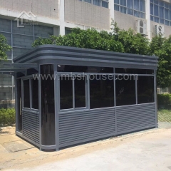 Outdoor security booth